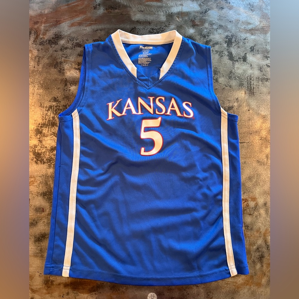 Youth KU Jayhawks jersey